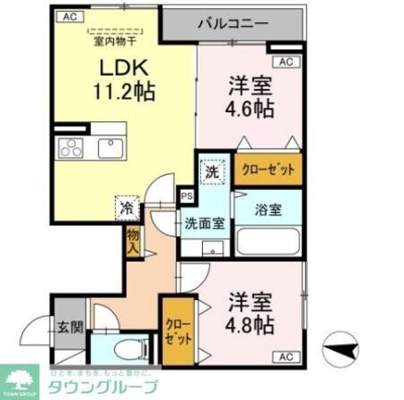 リアンメゾンの物件間取画像